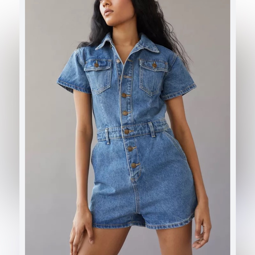 Lioness Denim Jumpsuit - Vintage Cool Girl Energy